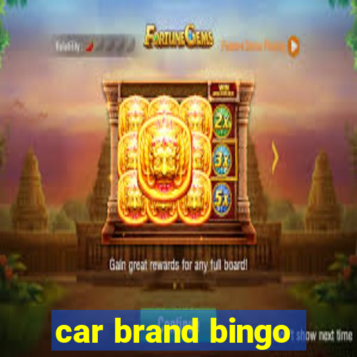 car brand bingo